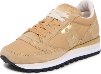 Saucony Jazz Triple Running Shoe - Dames - Hardloopschoenen - Beige - 37 EU - Leer - Fitness