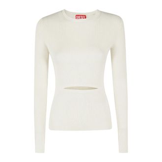 Diesel Donna, Maglie, Bianco, M, new
