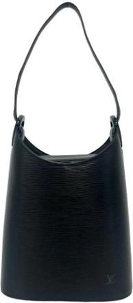 Louis Vuitton Pre-owned Vintage Shoulder Tote - Dames - Vintage Schoudertas - Zwart - ONE Size - Leer - Vintage
