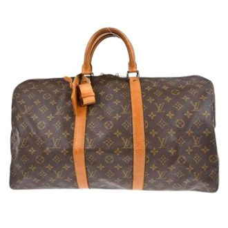 Louis Vuitton Pre-owned Weekend Bags, unisex, Brown, Size: ONE SIZE Pre-owned Keepall bag