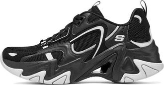 Skechers (WMNS) Skechers Stamina V3 Shoes Black White 896260-BKGY