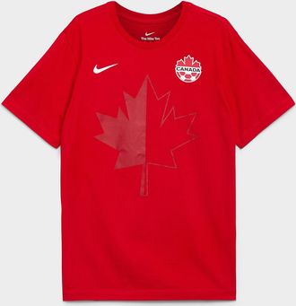 Twik Womens Canada Soccer Core red T-shirt