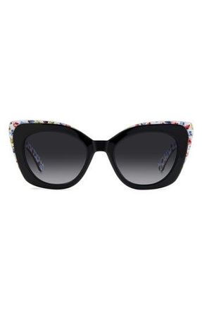 Kate Spade New York marigolds 51mm gradient cat eye sunglasses in 0807-9O at Nordstrom Rack