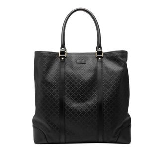Gucci Pre-owned Gucci Diamante Calfskin Hilary Lux Joy Vertical Tote Ladies 3P01V1AIVQMBGE90