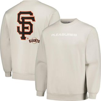 Pleasures Mens PLEASURES Gray San Francisco Giants Ballpark Pullover Sweatshirt at Nordstrom, Size Small