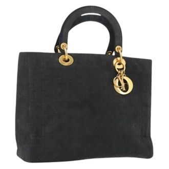 Dior Pre-owned Vintage Handtas - Dames - Vintage Handtas - Zwart - ONE Size - Nylon - Vintage