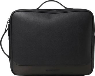 Emporio Armani Laptop Bags & Cases, male, Black, Size: ONE SIZE Sleek Document Holder