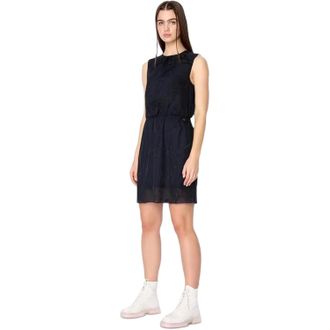 A|X Armani Exchange Dames/Dames Mouwloze Mini Jurk (Marine)