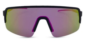 Out Of Piuma Polarized XS0302S Mens Sunglasses Black Size Small