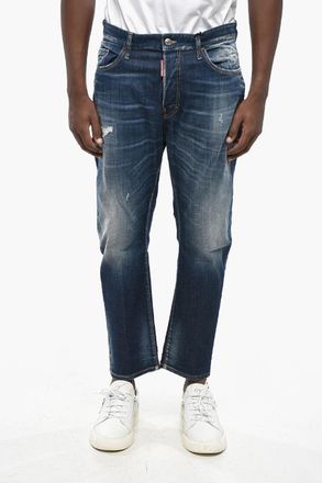 Dsquared2 Denim Stretch Regular-Rise Jeans BRO 19cm Dsquared2