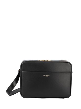Saint Laurent Black Logo Small Crossbody Bag
