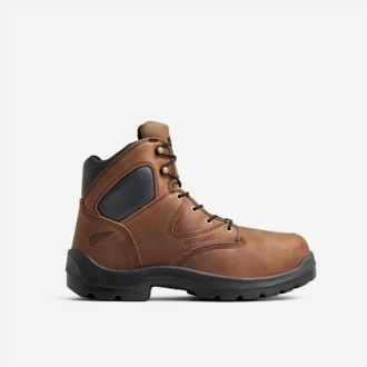 Red Wing Shoes Mens 6 Flexbond St Met Guard In Brown
