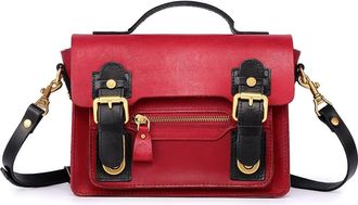 OLD TREND Aster Mini Leather Satchel in Red at Nordstrom Rack