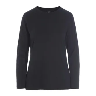 Bitte Kai Rand Tops, Dames, Zwart, S, Katoen, Zwarte Katoenen Blouse Osaka Stijl