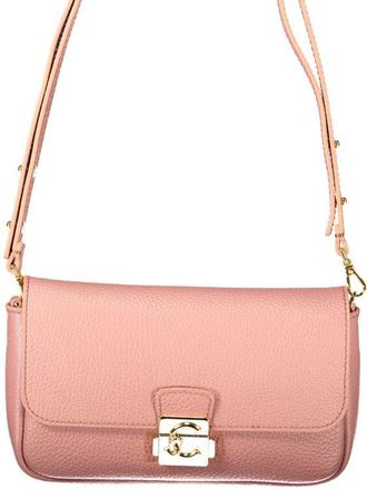Coccinelle Pink Leather Womens Handbag