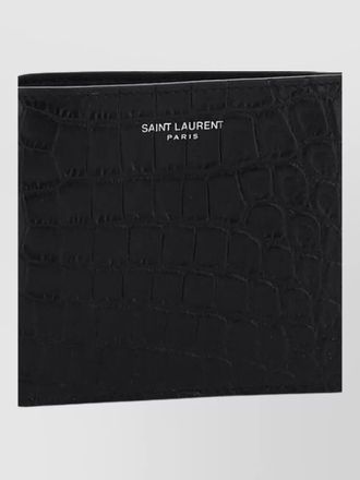 Saint Laurent leather wallet
