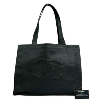 Chanel Pre-owned Bolso Tote de Caviar - Pre-owned - Mujer - Negro - ONE SIZE