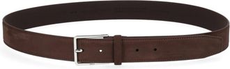 HUGO BOSS Brown Solid Buckle Belt