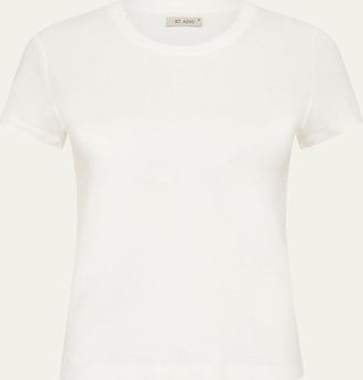 St.Agni Crewneck Baby Tee