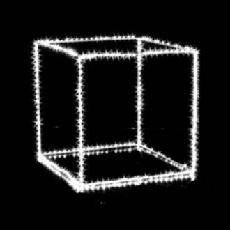 BIZZOTTO Cubo Con Microled Blanco 55 X 55 Cm 510 Microled