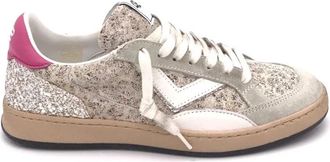 4B12 Play Nieuwe Sneakers - Dames - Sneakers - Beige - 37 EU - Katoen - Schoenen