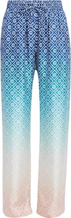 Casablanca Pantaloni con effetto sfumato - Blu