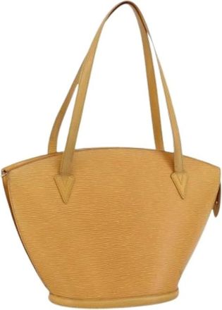 Louis Vuitton Pre-owned Tote Bags, female, Yellow, Size: ONE SIZE Pre-owned Saint Jacques Shoulder Bag