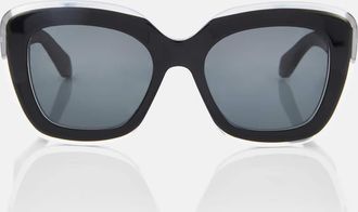 Alaia Logo square sunglasses