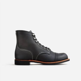 Red Wing Shoes Men Heritage Iron Ranger Boot In Black