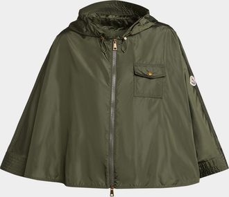 Moncler Hooded Cape