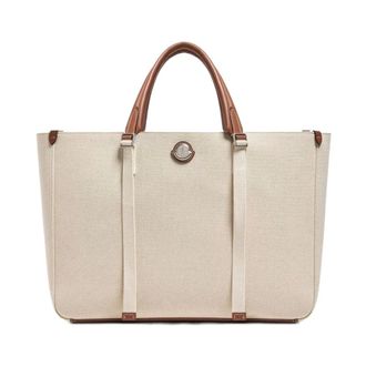 Moncler Tassen, Dames, Beige, ONE Size, Carlo Tote Bag