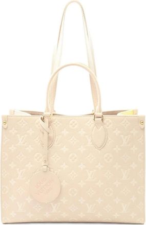 Louis Vuitton Borsa a mano On The Go MM con monogramma 2021 - Rosa