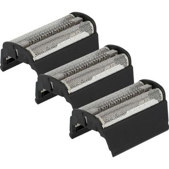 OEM Cuchillas De Afeitar + Marco Compatibles Con Braun, Para Flex Integral 5315-5416, 3 Unidades, Negro-producto Compatible