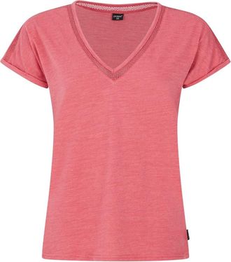 Protest T-Shirt PROTEST T-SHIRT PRTMONDAYS, Damen, Gr. XS, pink (smooth pink), Obermaterial: 60% Baumwolle CO. 40% Polyester PES., Shirts T-Shirt