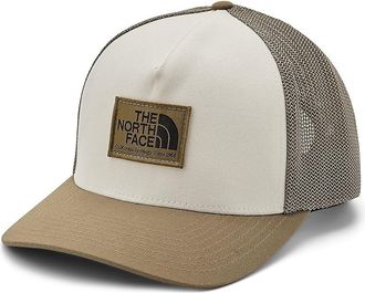 The North Face Keep It Patched Trucker Traditional Hats Cedar/White Dune, Polyester