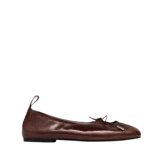 Alohas Alohas, Schoenen, Dames, Bruin, 38 EU, Leer, Rosalind Ballet Flats