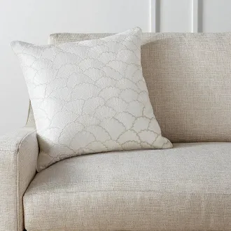 Frontgate Neri Scallop Pillow Cover - Frontgate