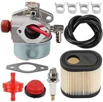 OEM 640350 Filtro De Aire Del Carburador, Buj&iacute;as, L&iacute;nea De Combustible Para Quitanieves Tecumseh De 4.5hp/6.5hp