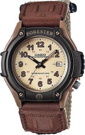Casio Mens Field Watch with Brown Nylon Band - FT-500WC-5BV