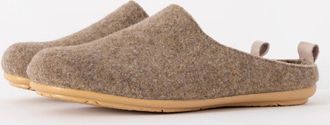 Ilse Jacobsen Womens Ilse Jacobsen Snippy Womens Felt Slippers - Wheat - Brown - Size: 7