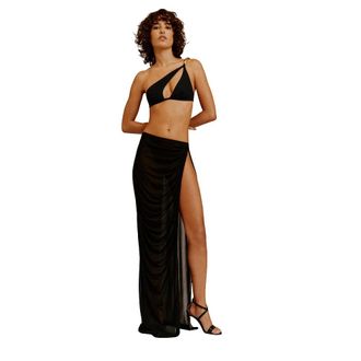 Livy Livy, Dames, Rokken, Zwart, Maat: M Viscose