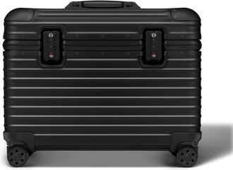 Rimowa Original Pilot Suitcase in Black - Aluminium - 42x50x23