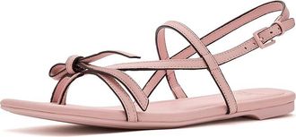 Kate Spade New York Loop Flat Sandals Womens Sandals Tutu Pink : 6.5 M, Leather