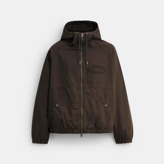 Coach Canvas Zip Jacket