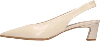 Stefano Lauran Schoenen, Dames, Beige, 40 EU, Leer, 8879 Slingbacks