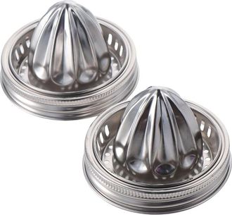 OEM Compresor De Zumo Manual, Exprimidor De Limones De Acero Inoxidable - 2 Unidades