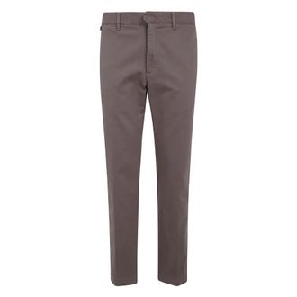 Incotex Chino Cl&aacute;sico Regular - Trousers - Hombre - Marr&oacute;n - W33