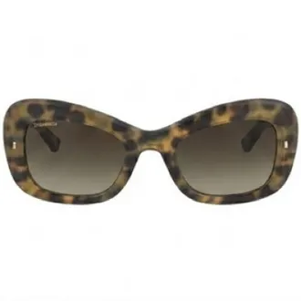 Dsquared2 DSquared2 Dames/Vrouwen Vlinder Zonnebril (Honing)
