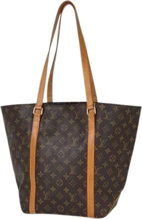 Louis Vuitton Pre-owned Tote Bags, female, Brown, Size: ONE SIZE Pre-owned Sac Shopping Tote