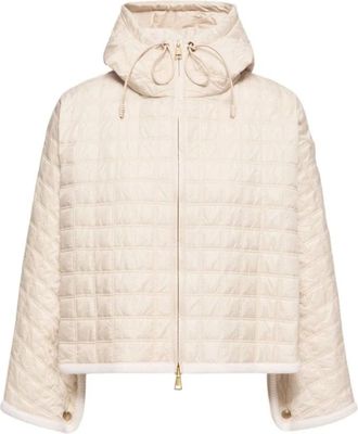 Moncler Capuchon met vierkante vulling - Dames - Zomerjassen - Beige - ONE Size - Jassen